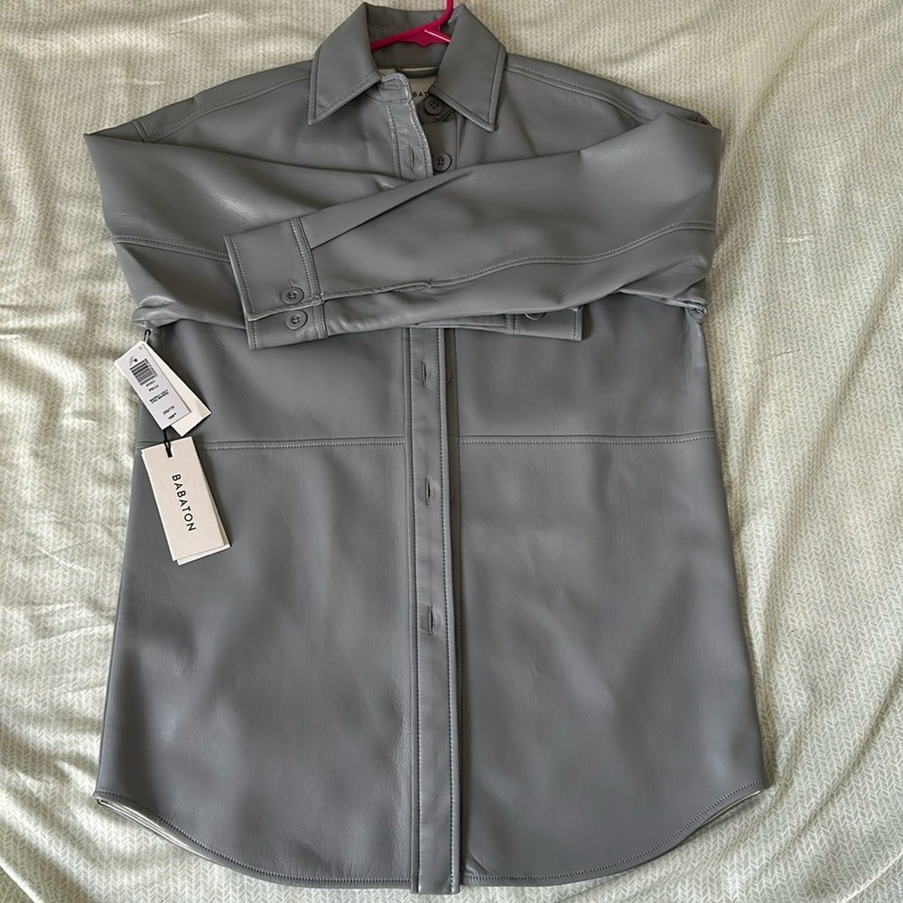 Aritzia Pelli Faux Leather Jacket